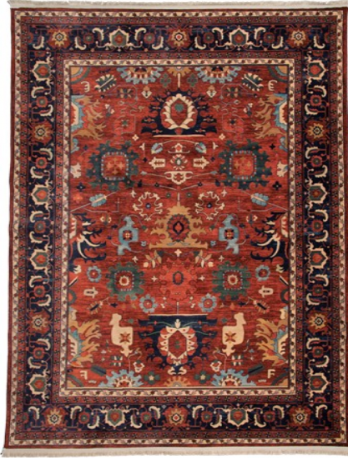 فرش ماشینی کلاریس -سنتی-گبه کد M200282