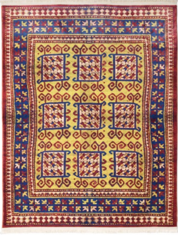 فرش ماشینی کلاریس-سنتی-گبه کد M100309