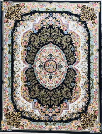 فرش ماشینی 1200 شانه 8 رنگ طرح رسپینا کد sh12007