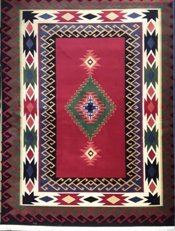 فرش گبه طرح عشایری کد kh42012