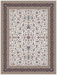 فرش ماشینی 1200 شانه 8 رنگ طرح افشان کد A120021
