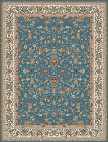 فرش ماشینی 700 شانه- 8 رنگ- طرح افشان کد S7034