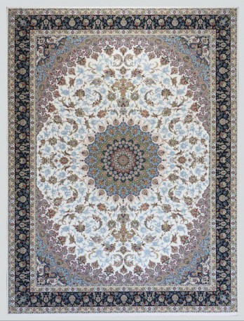 فرش ماشینی 1200 شانه 8 رنگ طرح ثریا کد sh12008